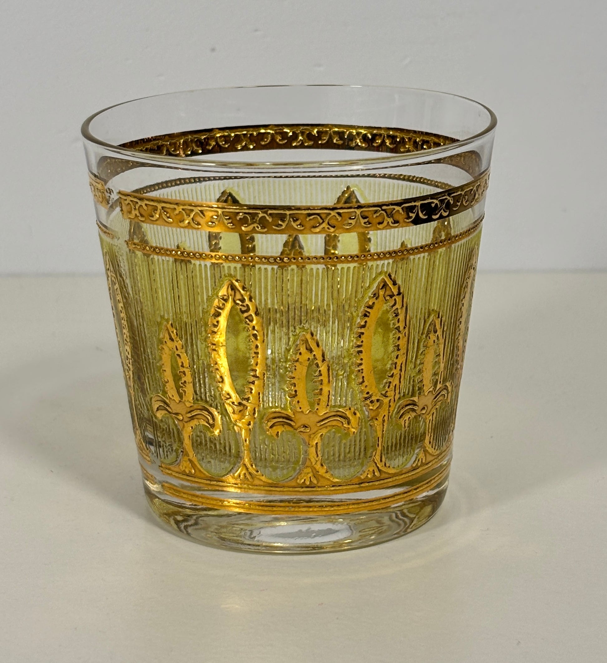 Culver Fleur de Lis Lowball Replacement Glass