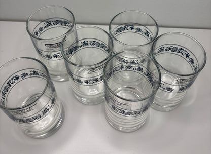 Corelle Coordinates Old Town Blue Tumbler Glasses Set