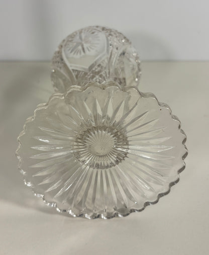 Indiana Glass Trumpet Vase