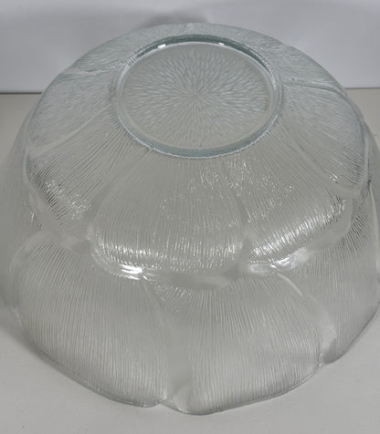 Arcoroc France Fleur Punch or Salad Serving Bowl