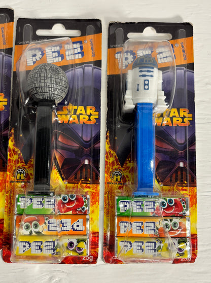 Star Wars Pez Dispensers New on Cards