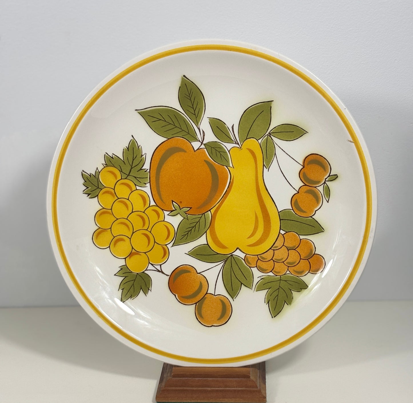 Mikasa Cera Stone Fruit Salad Dinner Plate