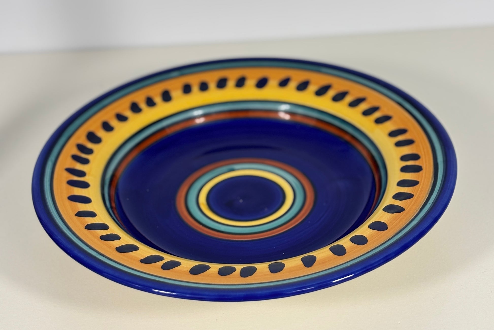 Pier 1 Imports Italian Swirl Soup Pasta Bowl