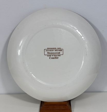 Johnson Brothers Conifer Pinecone Theme Dinner Plates