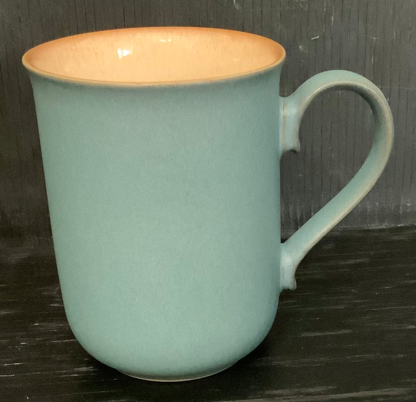 Denby Luxor Green Coffee Mugs