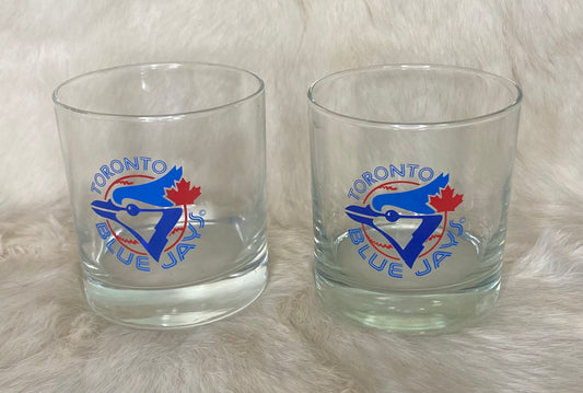 Vintage Toronto Blue Jays Rock Glasses