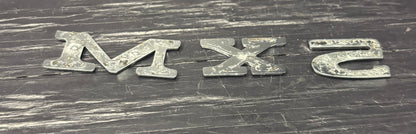 Mazda MX5 Tailgate Letters