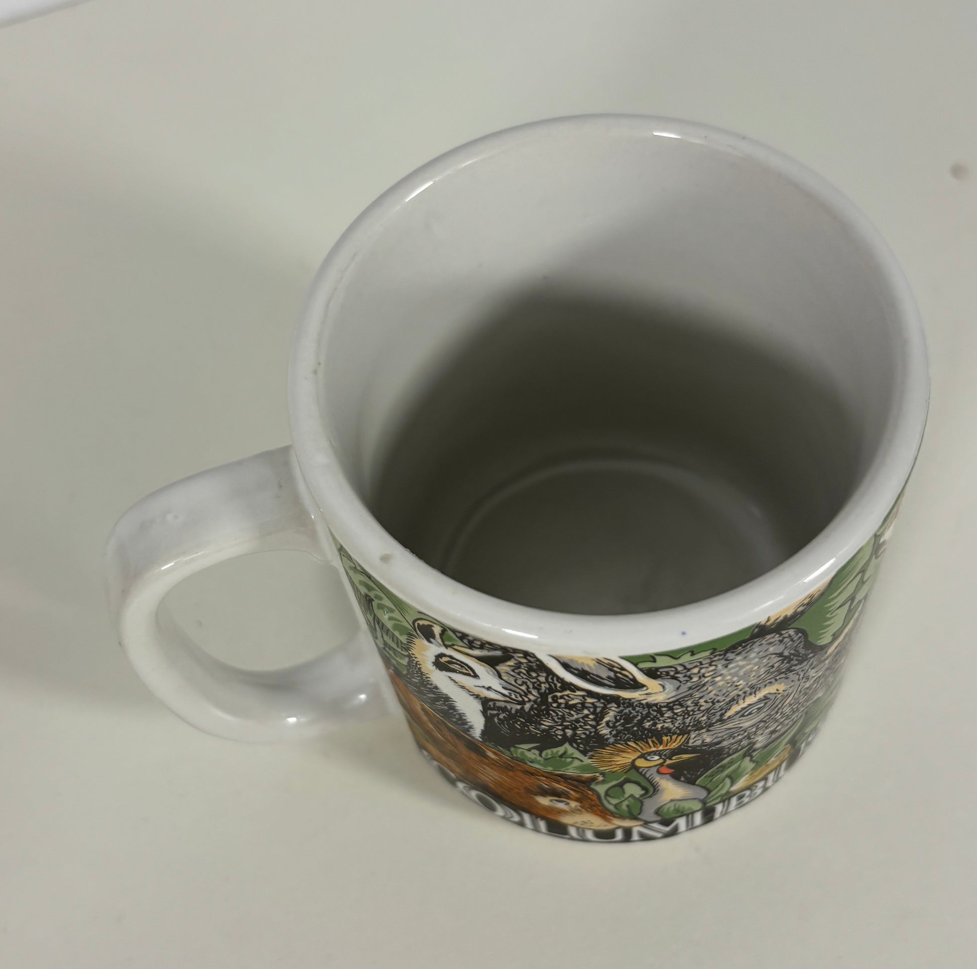 Rare Columbus Zoo Animal Graphics Mug