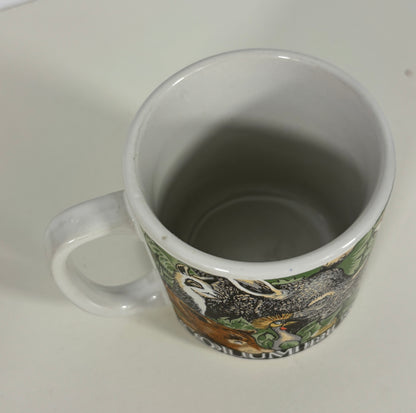 Rare Columbus Zoo Animal Graphics Mug