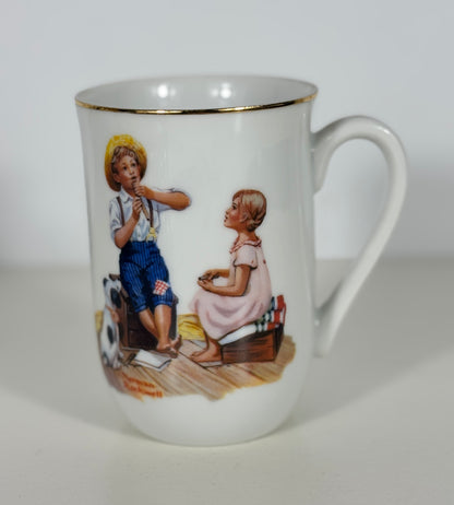 1982 Norman Rockwell Museum Music Master Mug