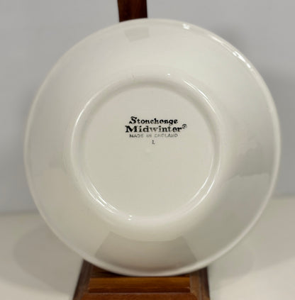 Stonehenge Midwinter White Soup Cereal Bowls
