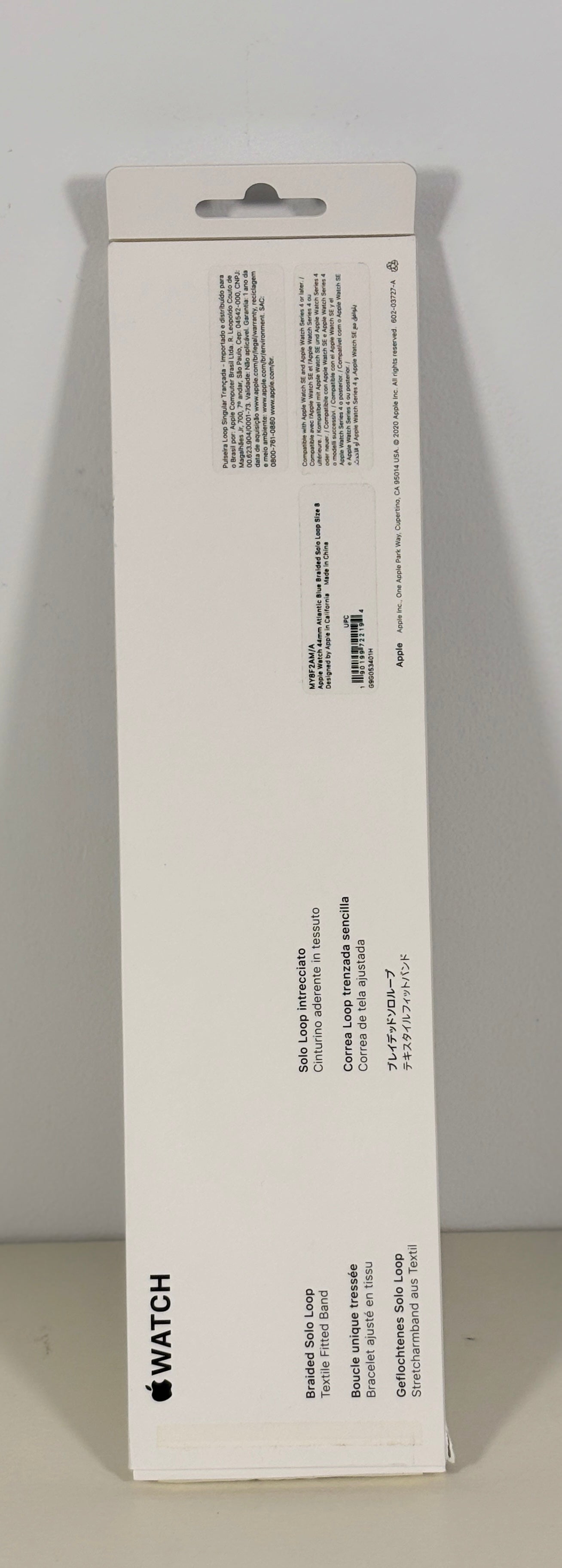 Apple Watch Braided Solo Loop Textile Fitted Watch  Band