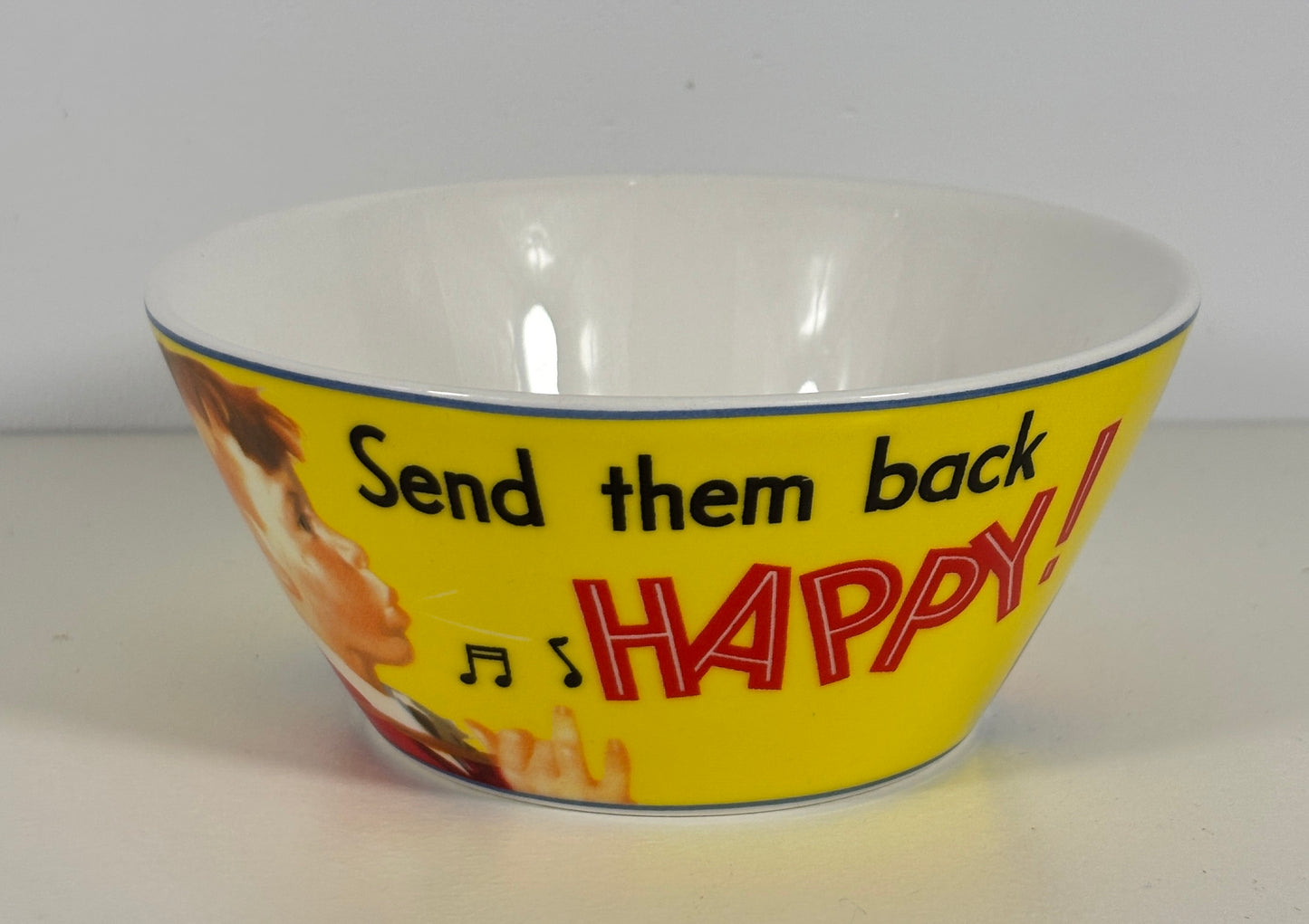 Kellogg’s Send Them Back Happy Promotional Cereal Bowl