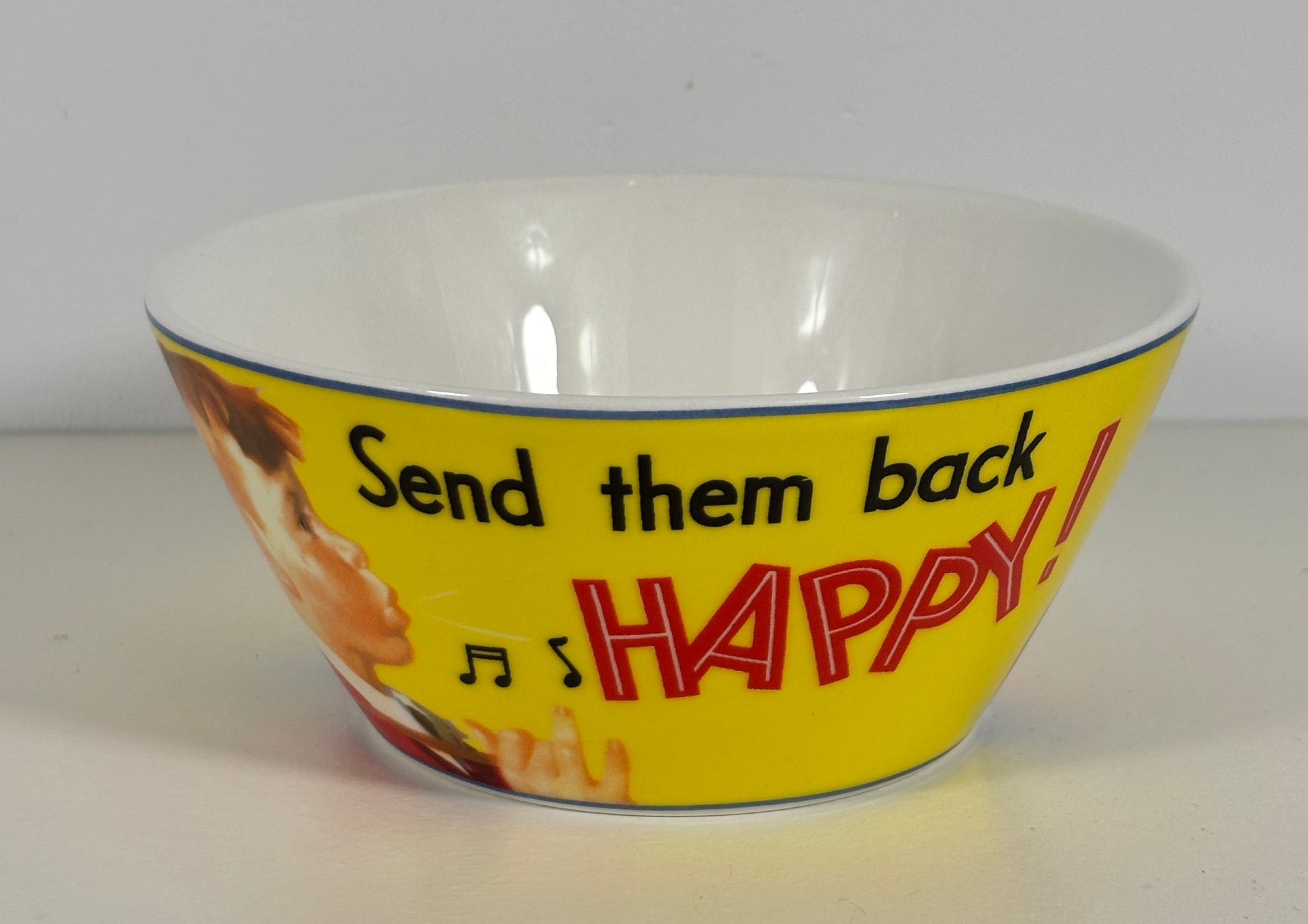 Kellogg’s Send Them Back Happy Promotional Cereal Bowl