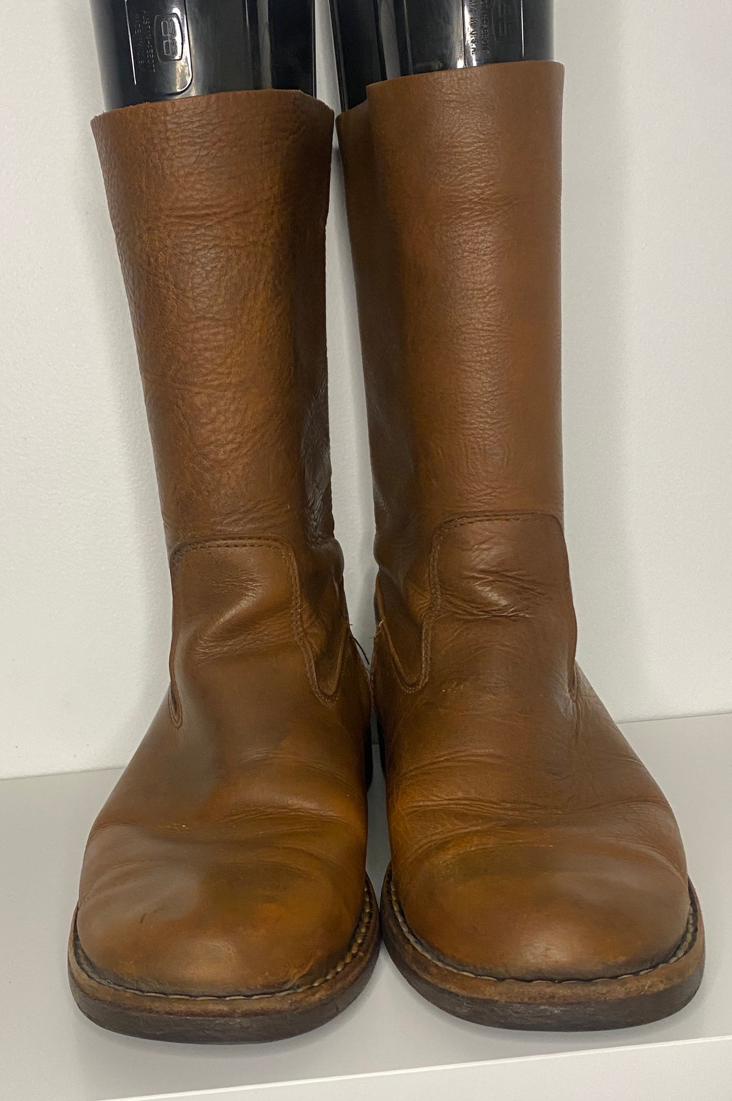 Roots Tribe Brown Leather Womens Boots Size US8.5