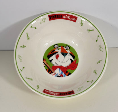 Kellog’s Tony the Tiger Music Promotional Cereal Bowl
