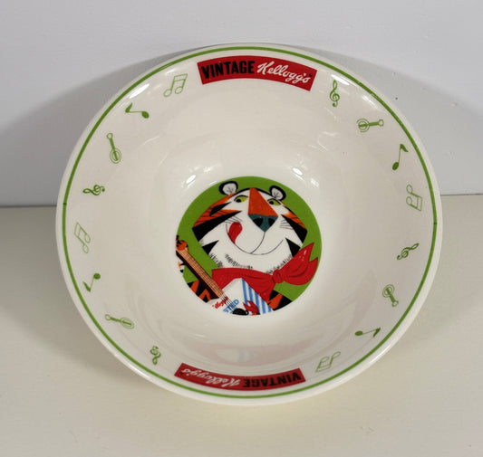 Kellog’s Tony the Tiger Music Promotional Cereal Bowl