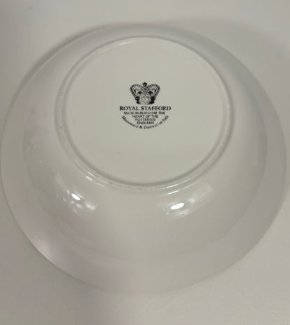 Royal Stafford Yellow Poppy Soup Bowl