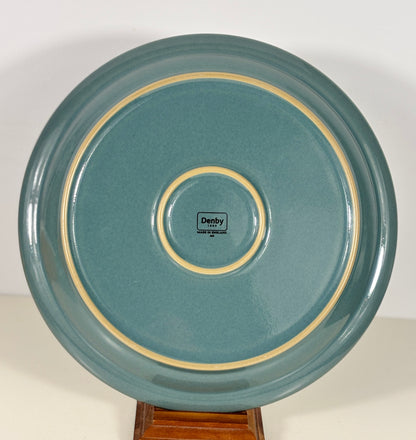 Denby Elements Green Plate