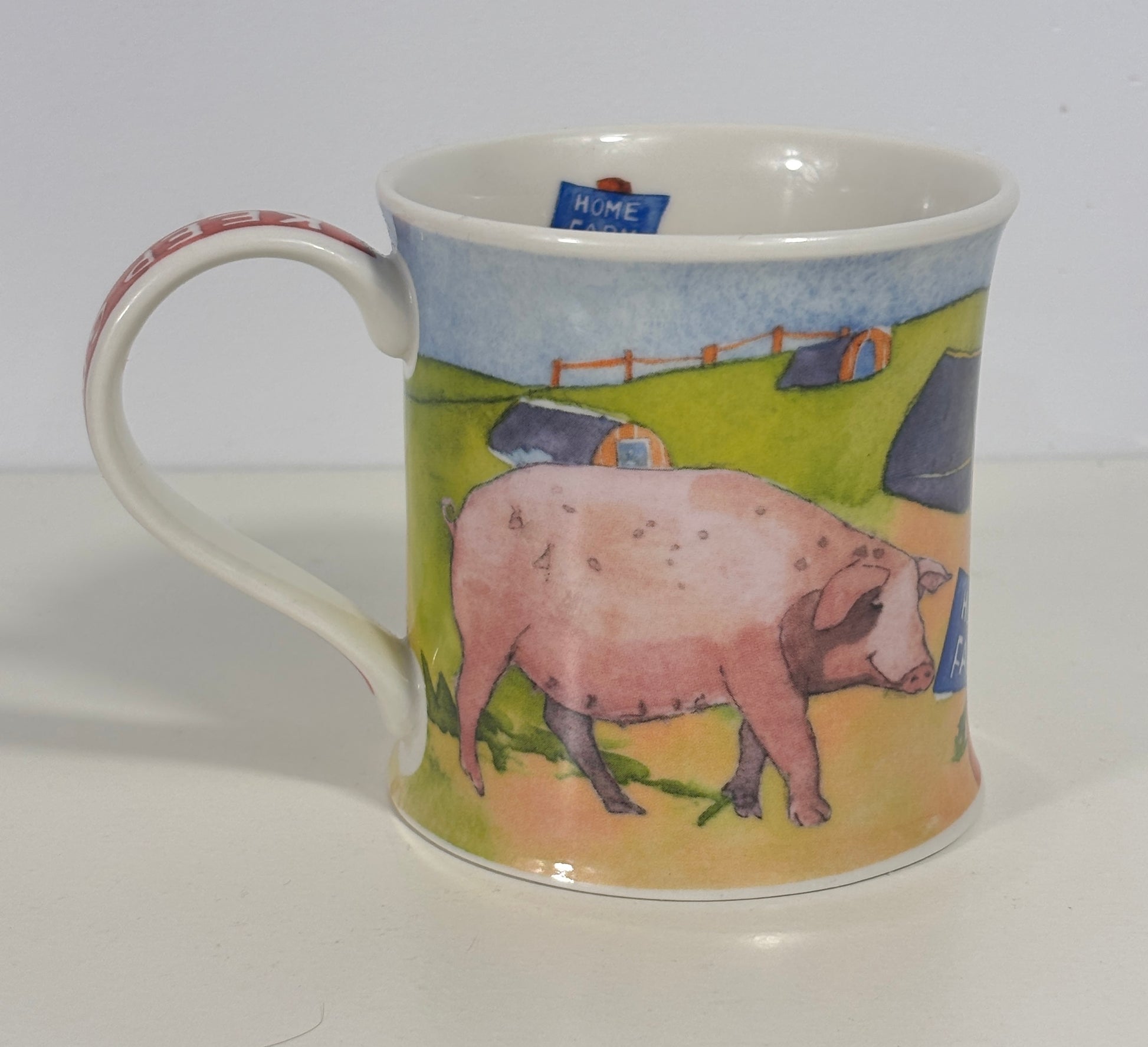 Dunoon Emma Ball Home Farm Pig Theme Mug