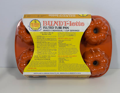 Nordic Ware Bundt-lette Fluted Tube Pan