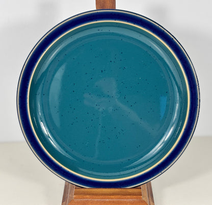 Denby Harlequin Green and Blue Bread Plate