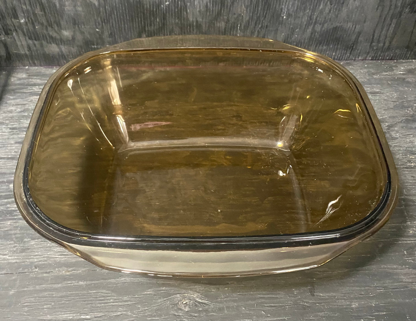 Amber Pyrex Casserole Baking Dish