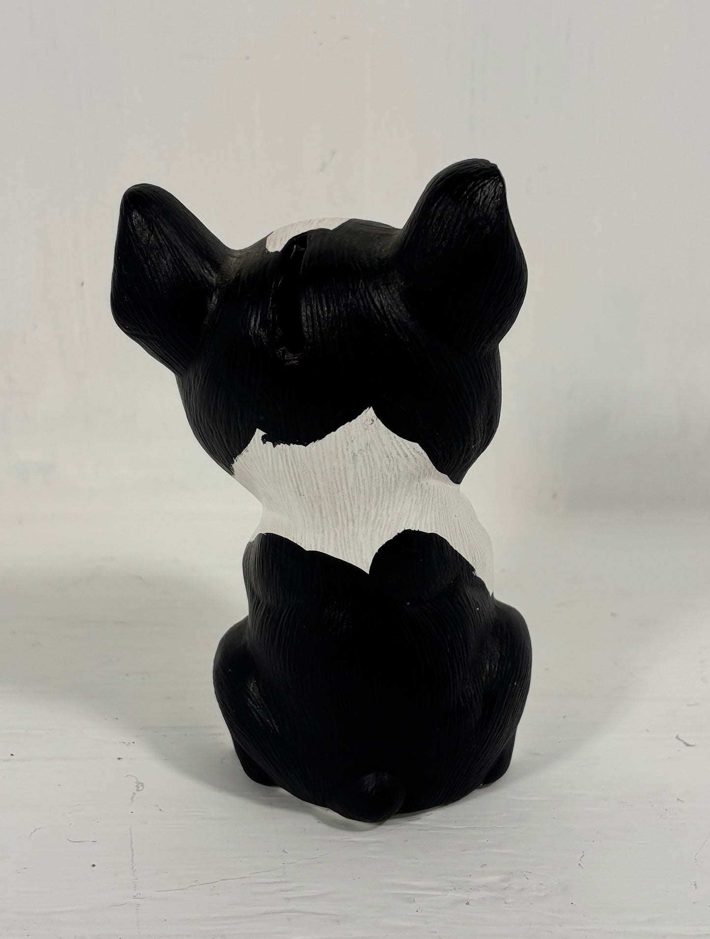 Hand Made Vintage Boston Terrier Piggy Bank