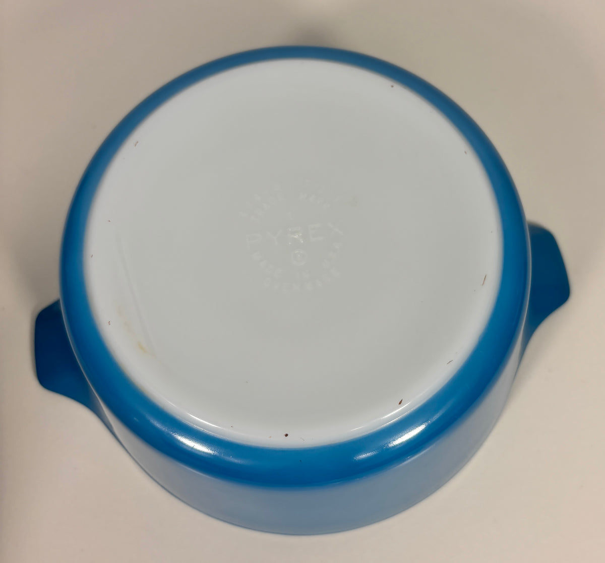 Pyrex Horizon Blue 1.5 Quart Casserole Dish with Lid