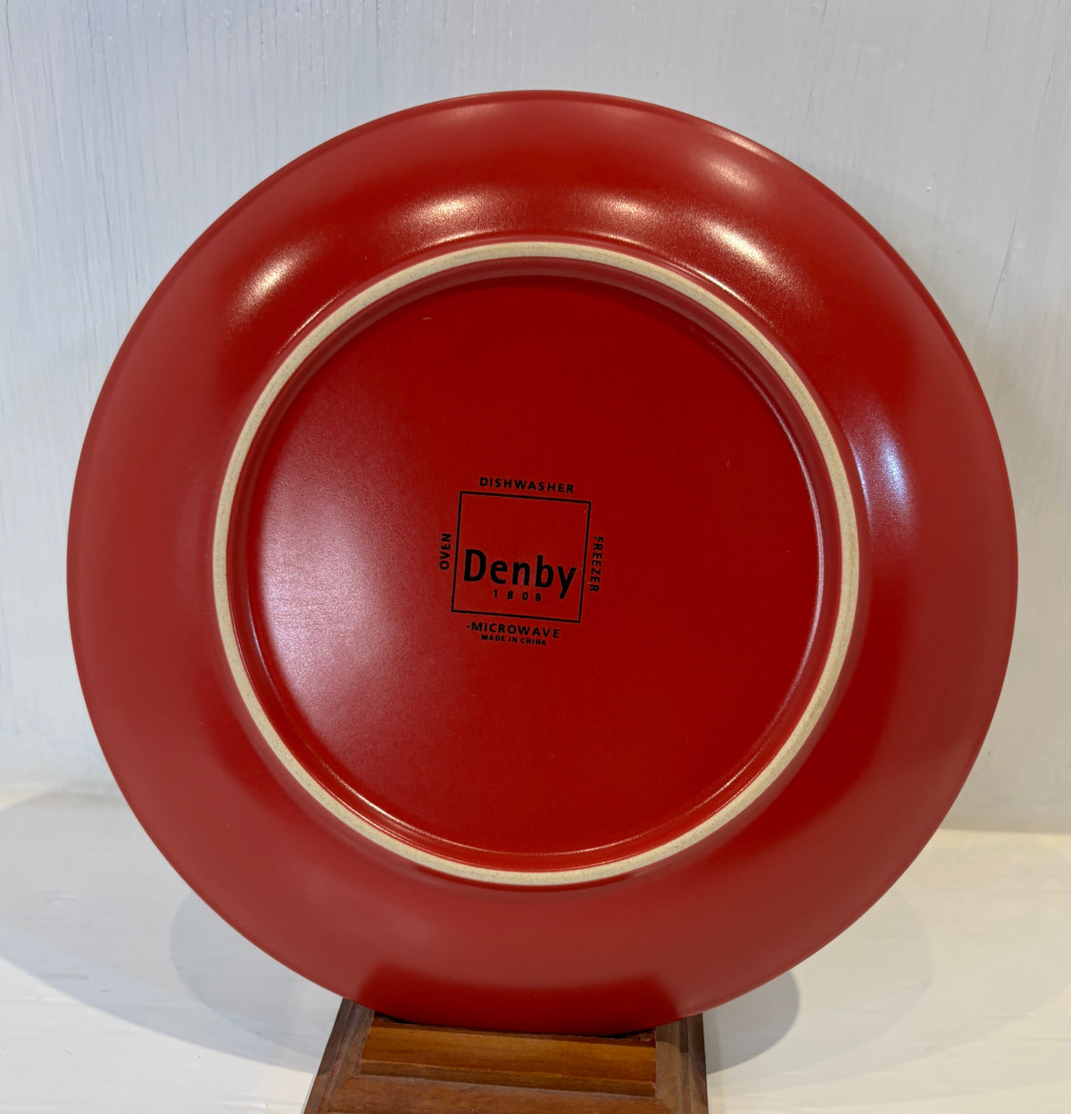 Red Denby Denby Intro Alfresco Red Salad Plates – HLJ at Home