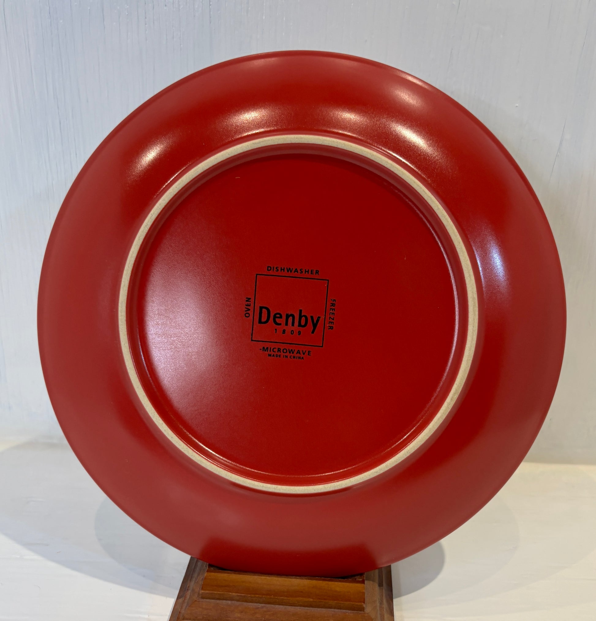 Denby Intro Red Salad Plate
