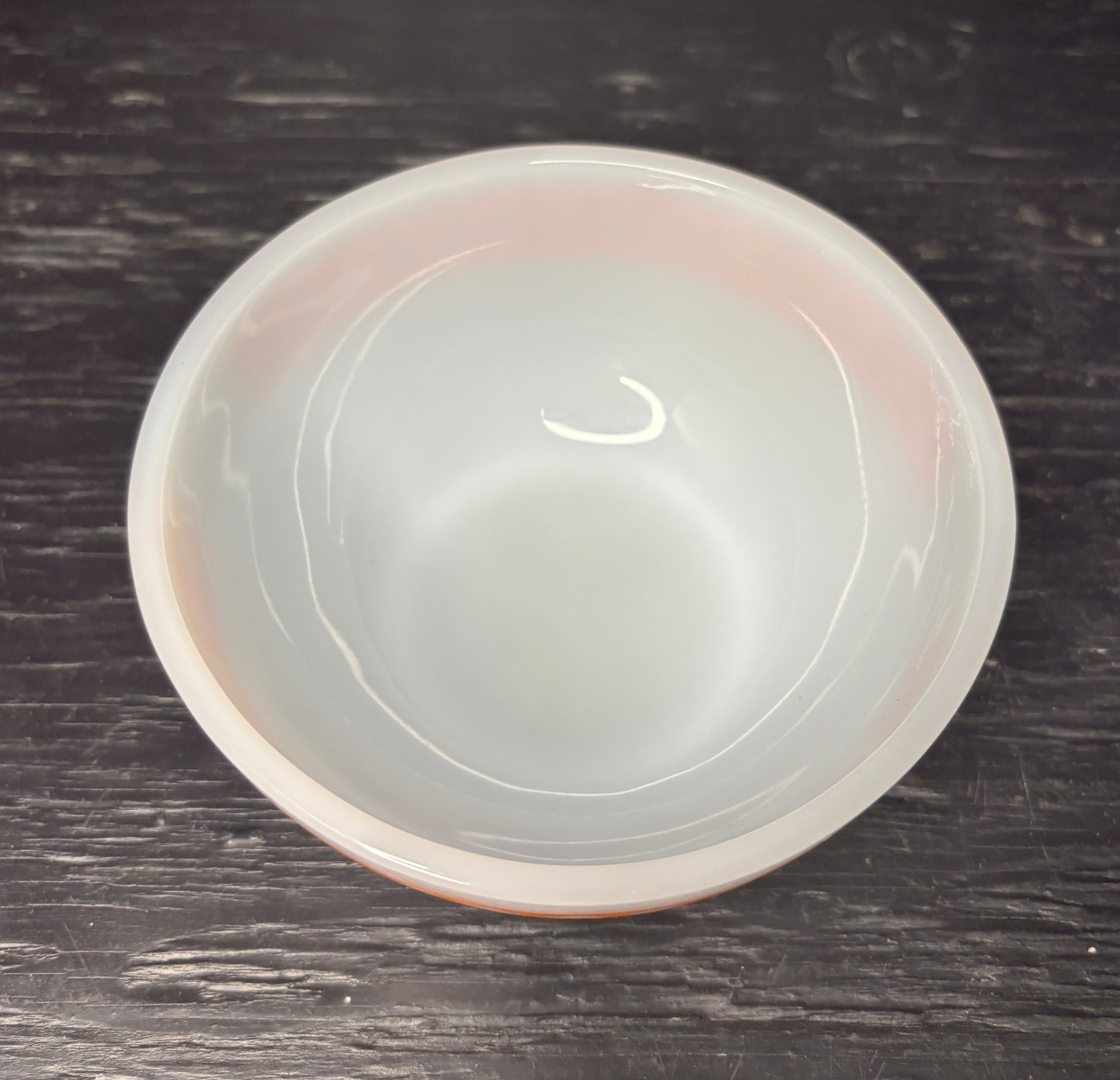 Termocrisa White and Orange Polka Dot Fruit Bowl