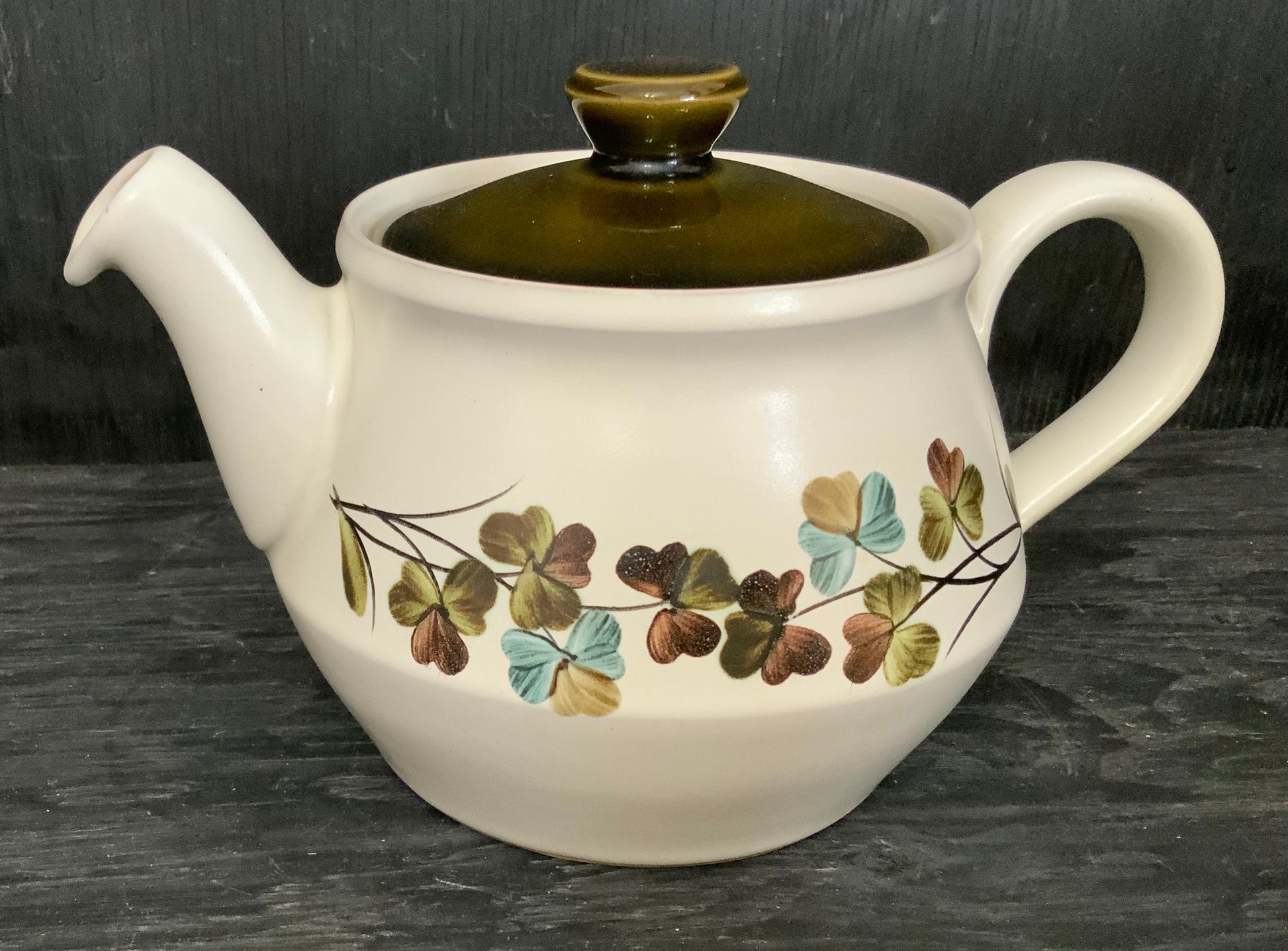 Denby Shamrock Teapot