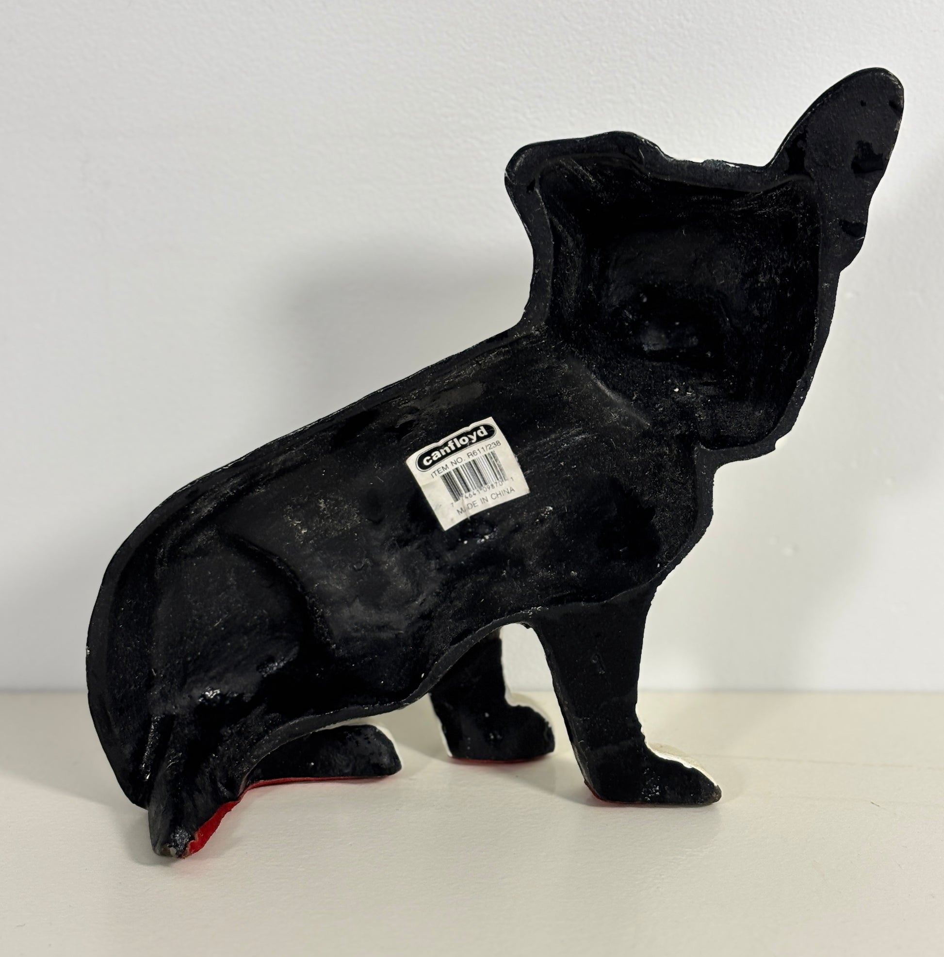Canfloyd Cast Iron Boston Terrier Doorstop