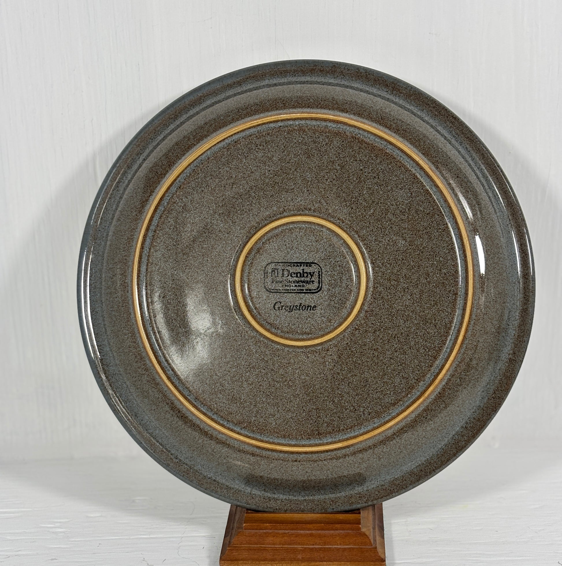 Denby Greystone Plate