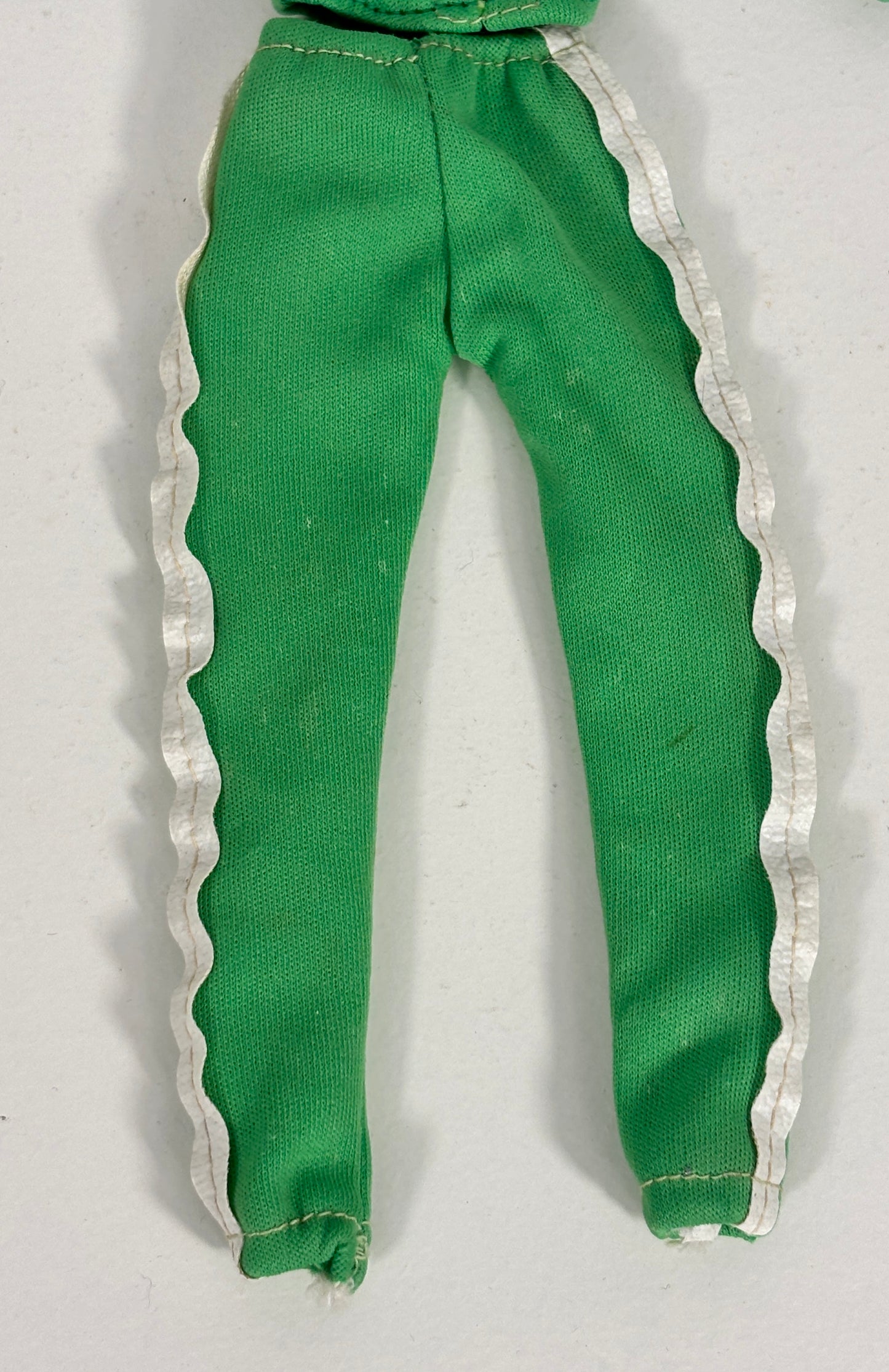 Retro Barbie Green Tracksuit