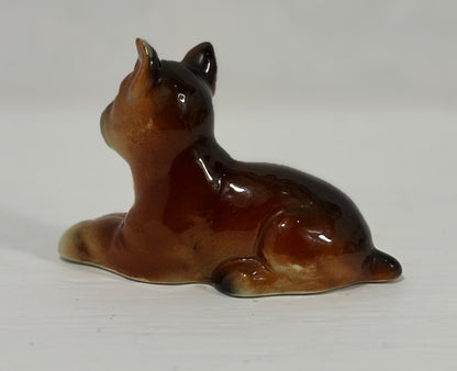 Goebel Boxer Puppy Dog Vintage Figurine