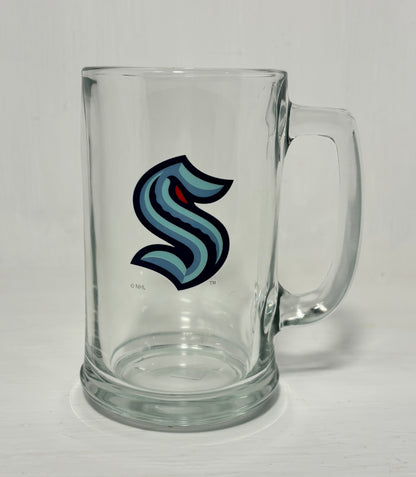 Authentic Seattle Kraken Hockey Beer Mug