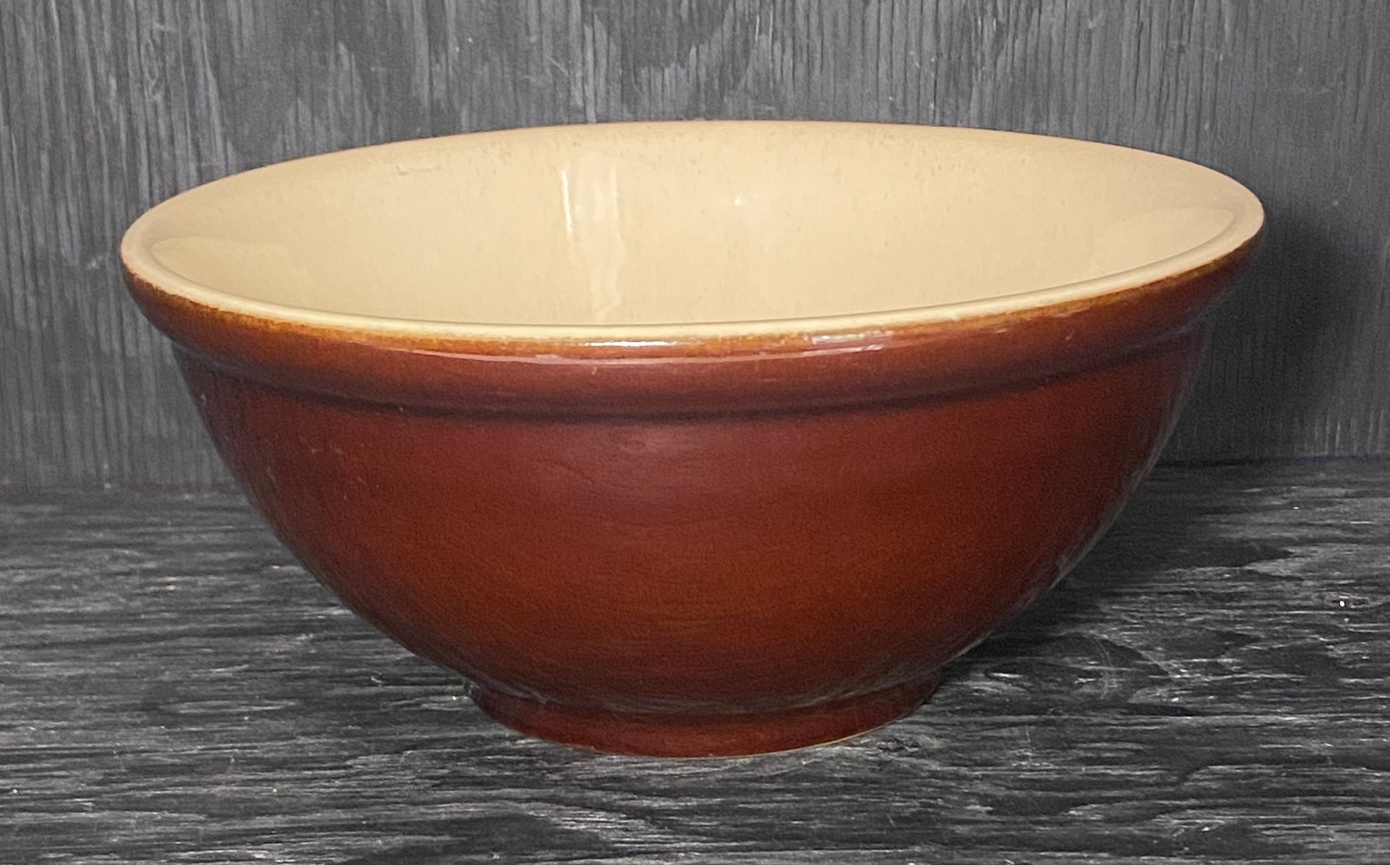 rare brown denby Bowl