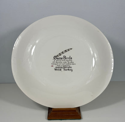 Johnson Brothers Game Birds Wild Turkey Plate