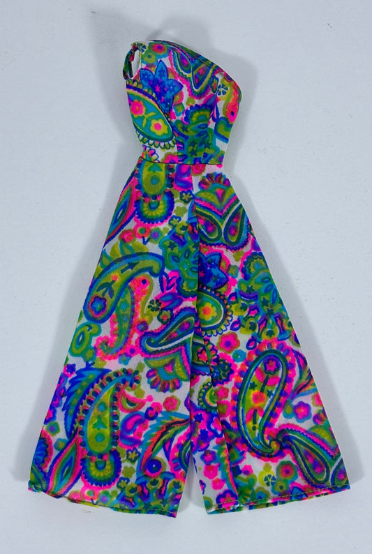 1967 Barbie Patio Party Paisley Jumpsuit