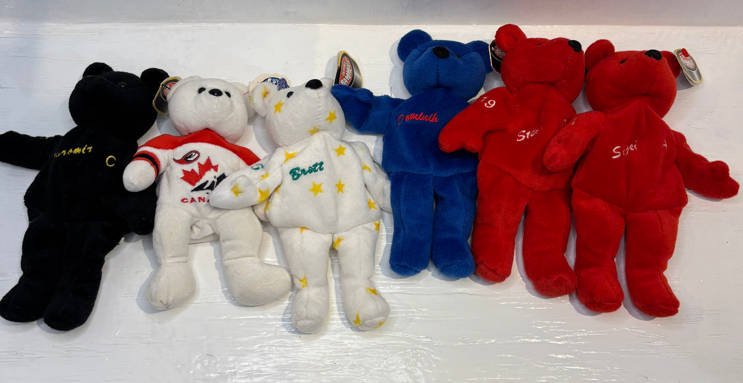 NHL Beanie Baby Style Plush Toys