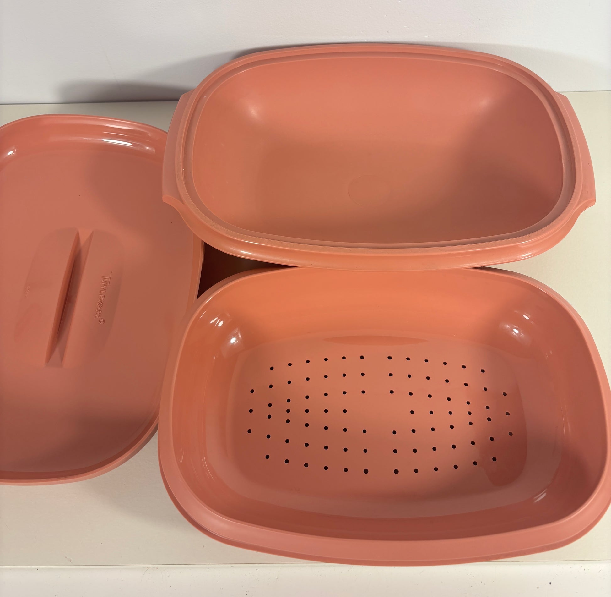 Pink Tupperware Steamer