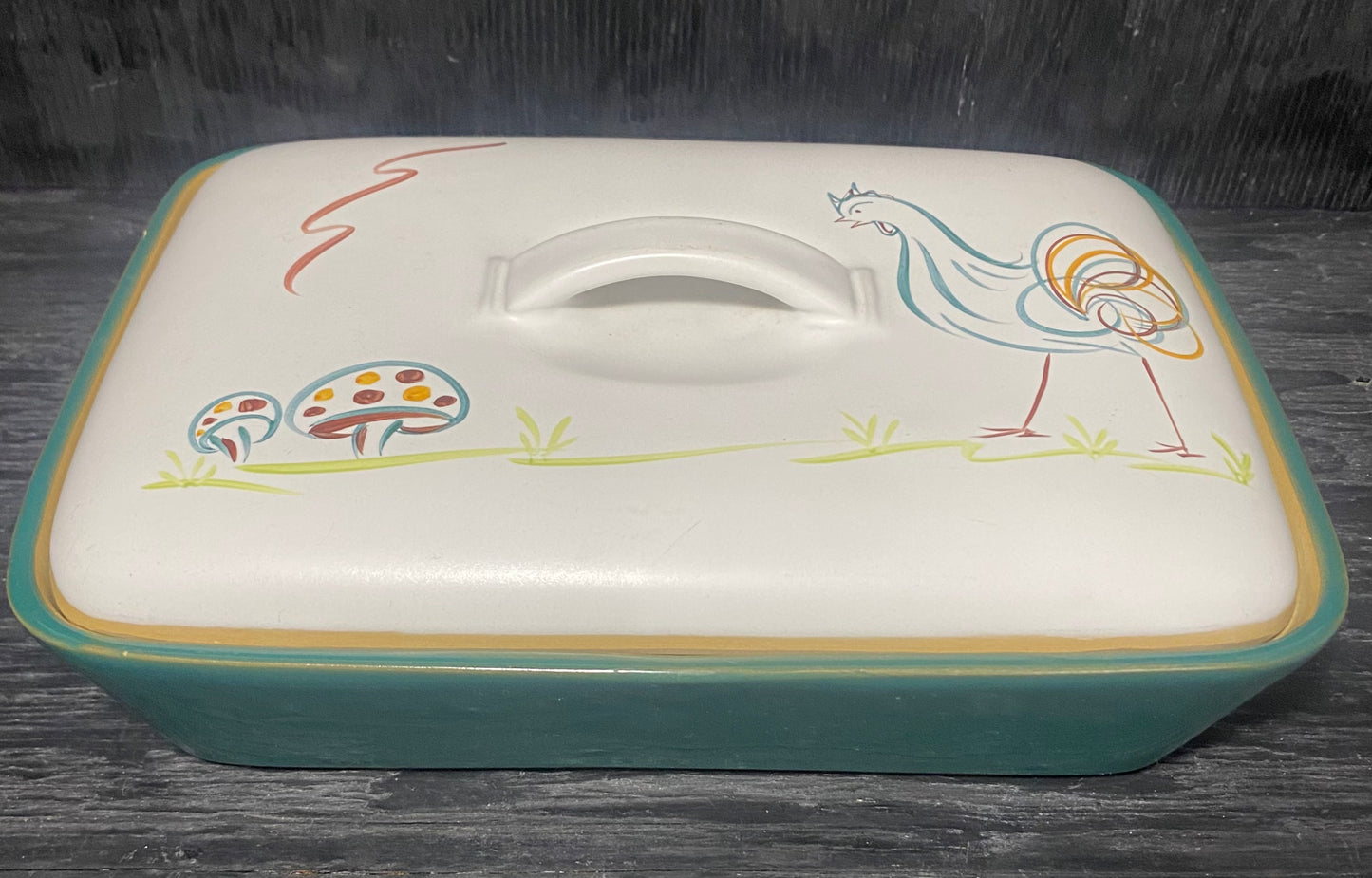 Denby Flair Sectioned Casserole Dish