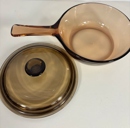 Corning Visions Amber Skillet