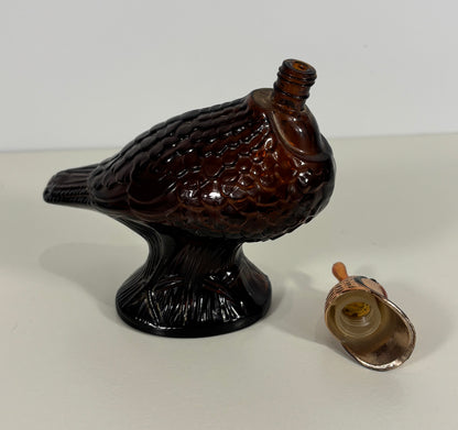 Vintage Avon Quail Decanter