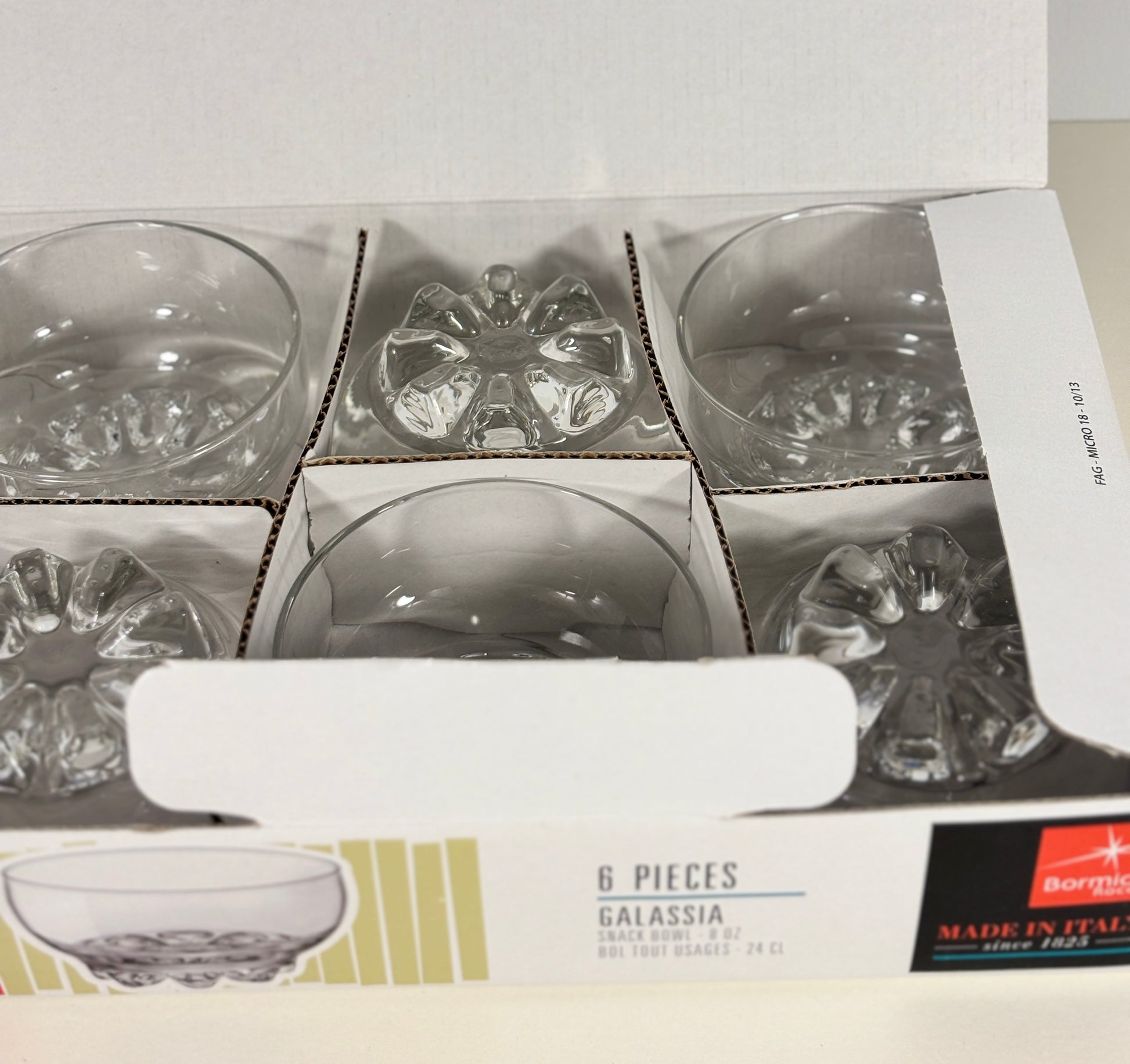 Bormioli Rocco Galassia Snack Bowl Set