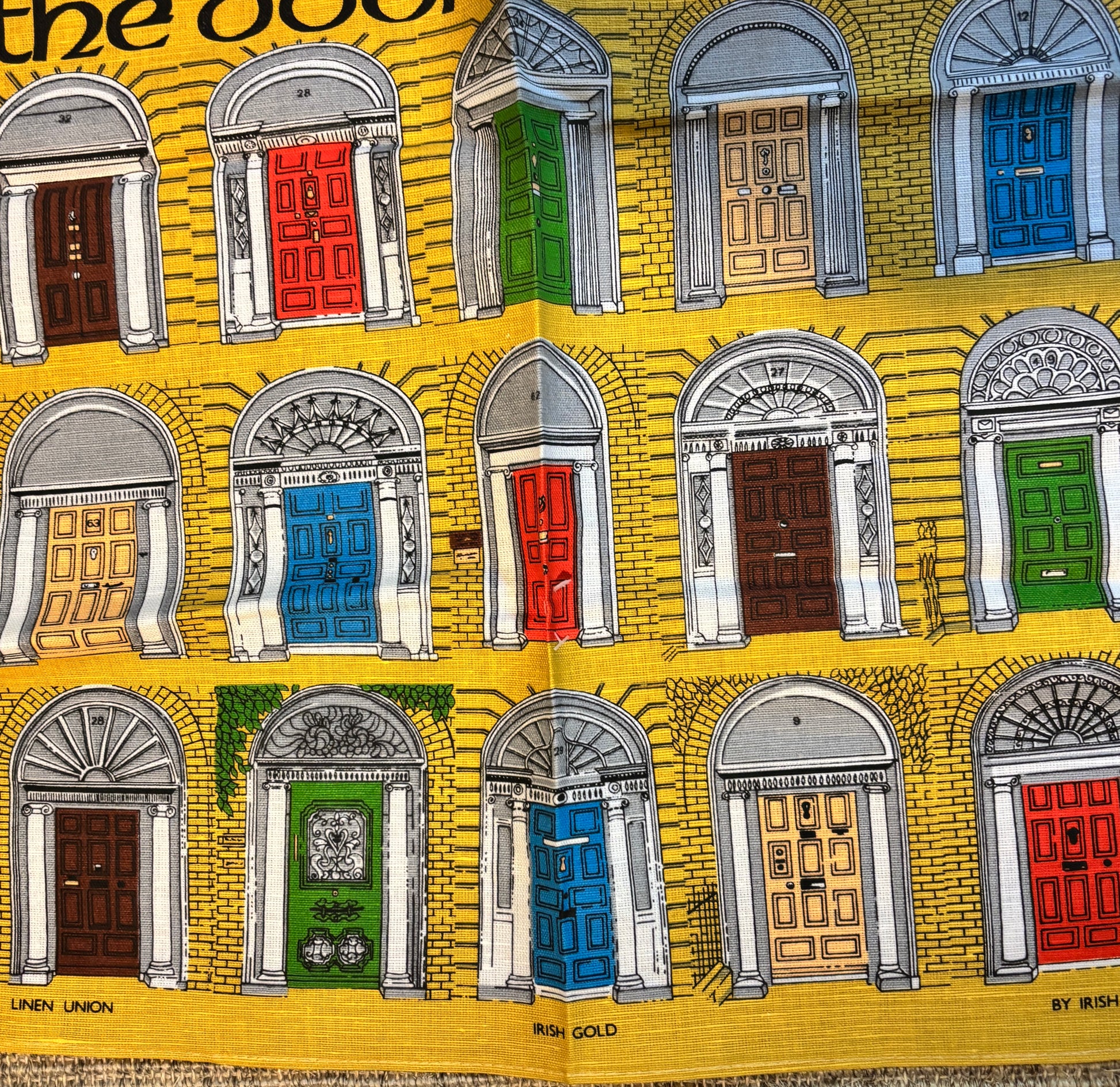 Irish Linen Doors of Dublin Towel