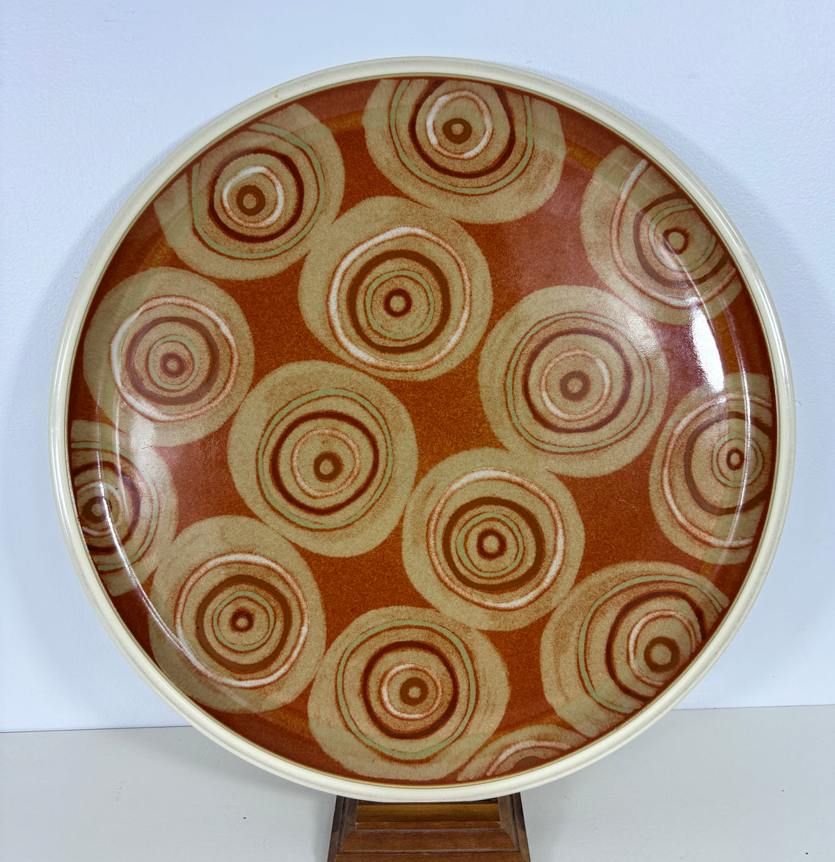 Denby Fire Chilli Serving Chop Plate