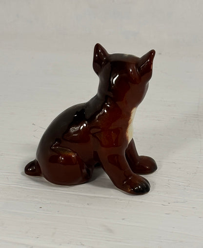 Vintage Goebel Boxer Puppy Dog Figurine